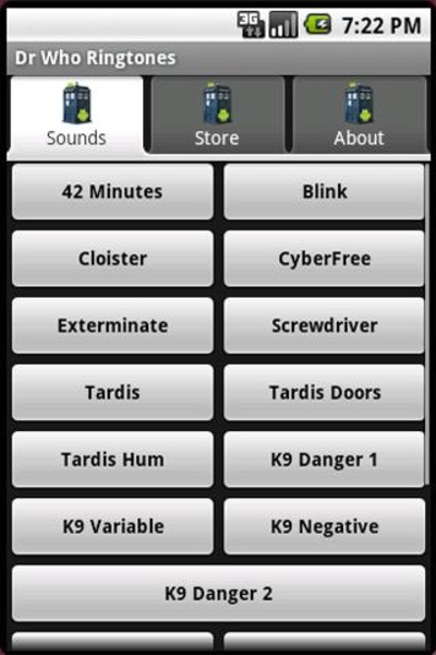 Dr Who Ringtones - Preview 8