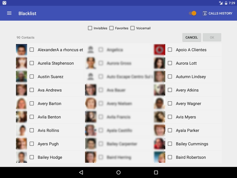Easy call blocker - Preview 2