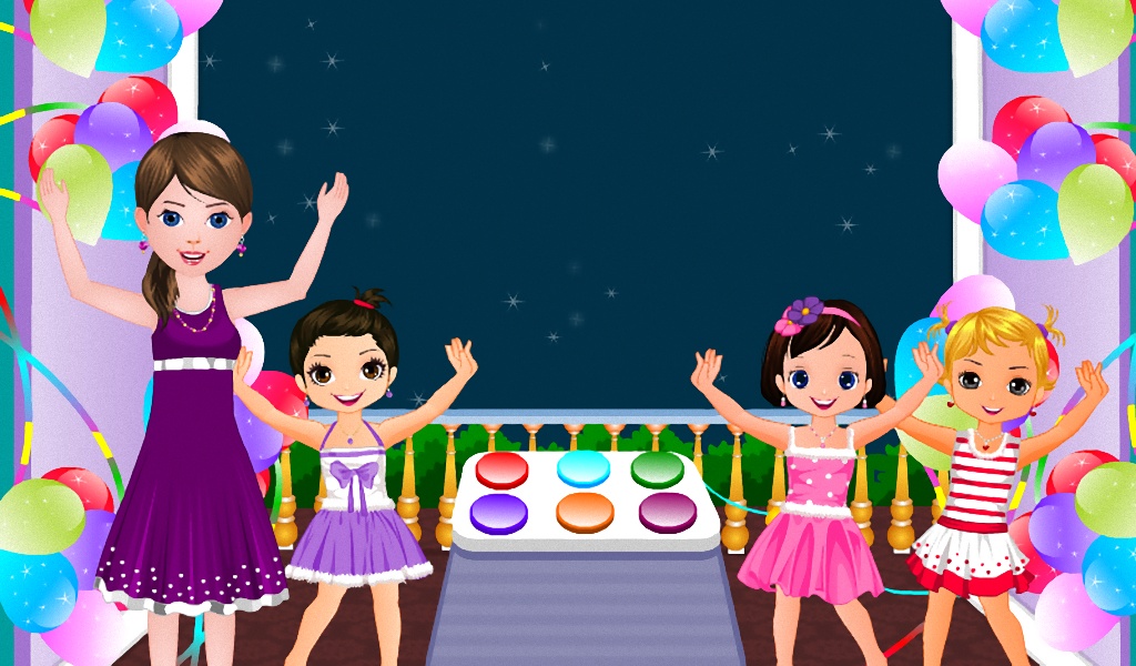 Little Girl Birthday Dinner Party - Preview 1
