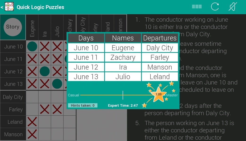 Quick Logic Puzzles - Preview 1