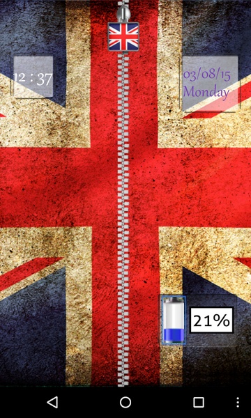 UK Zip LockScreen - Preview 1