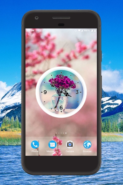 Beautiful Clock Live Wallpaper - Preview 2