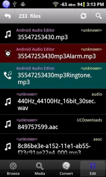 Android Audio Editor - Preview 6