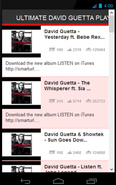 ULTIMATE DAVID GUETTA PLAYLIST - Preview 1