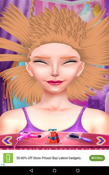 Valentine Doll Hair Do Design - Preview 1