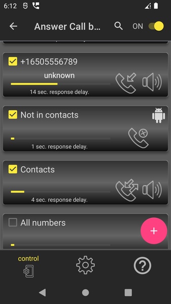 Auto answer & callback (hands free) - Preview 1