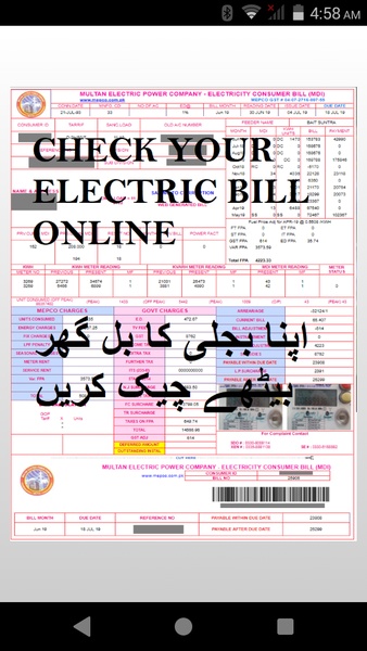 Wapda Bill Checker - Preview 3