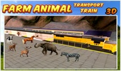 Farm Animal Transport Train 3D screenshot 1