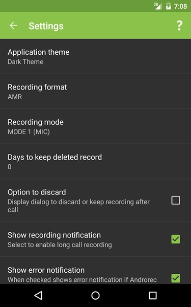 Androrec - Preview 2