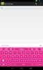 GO Keyboard Pink screenshot 1