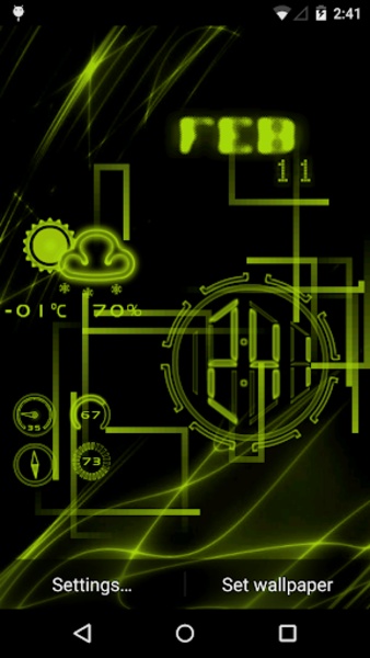 Neon Clock - Preview 5