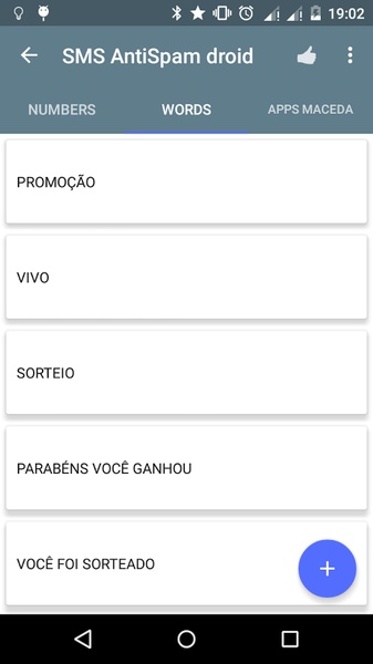 SMS AntiSpam droid - Preview 1