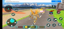 Dino Robot Car Transform Games screenshot 8