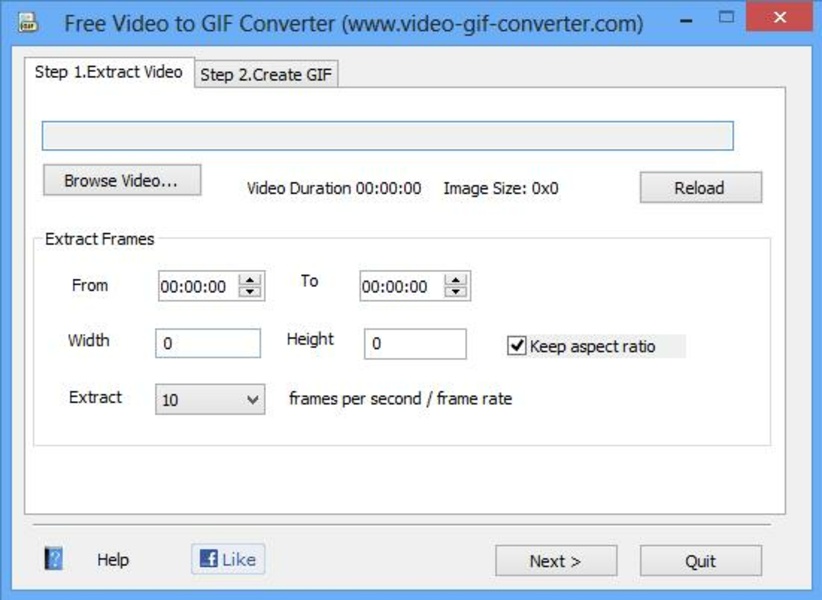 Download Video to GIF Converter 1.2 for Windows 