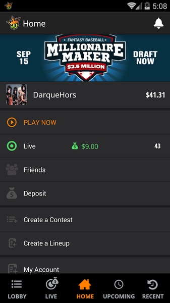 DraftKings - Daily Fantasy Football, Golf, & more APK for Android Download