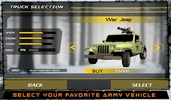 Army War Truck Driver Sim 3D screenshot 7