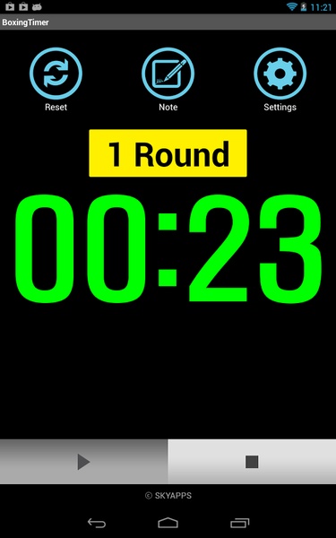 BoxingTimer - Preview 2
