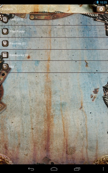 GO Keyboard Steampunk Theme - Preview 1