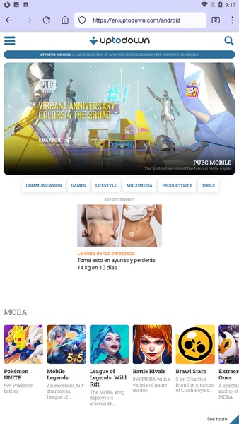 Firefox Klar - Preview 1
