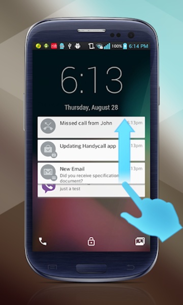 Lollipop LockScreen - Preview 7