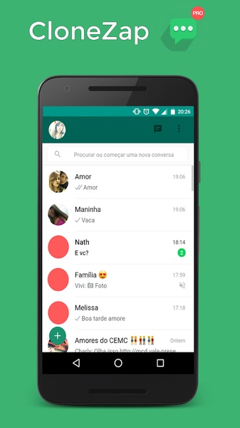Messenger for CloneZap - Preview 4