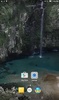 Waterfall by Drone Video LWP screenshot 4
