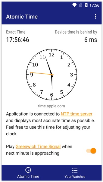 Atomic Clock & Watch Accuracy Tool - Preview 1