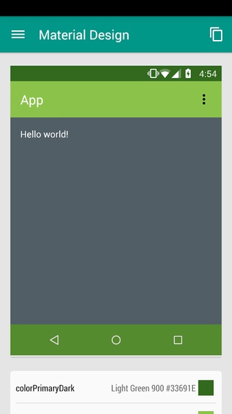 Material Design - Preview 8