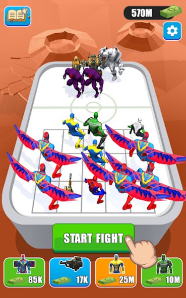 Merge Superheroes Fusion Battle - Preview 3