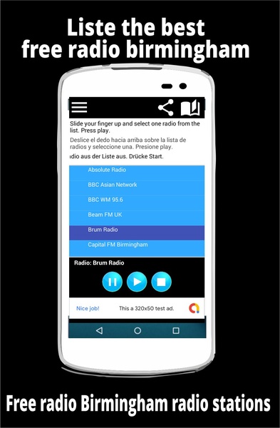 Free radio Birmingham radio stations - Preview 3