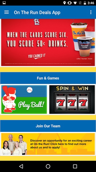 On The Run Deals App - Preview 7