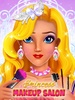 Pink Princess Makeup salon games for girls screenshot 2