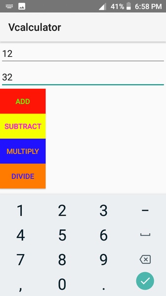 Vcalculator - Preview 2
