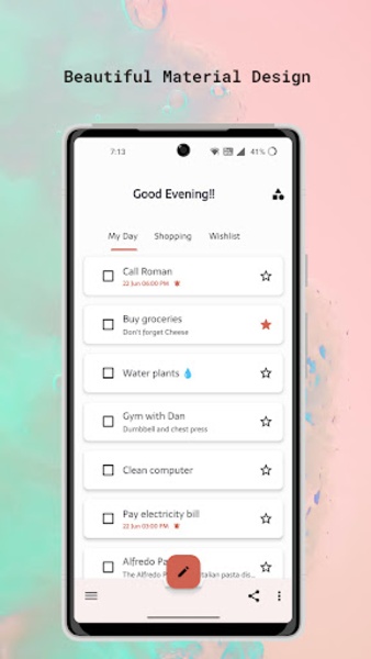 Tasks to do - Preview 8