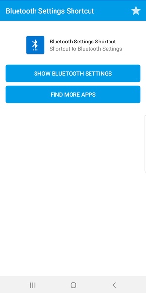 Bluetooth Settings Shortcut - Preview 2
