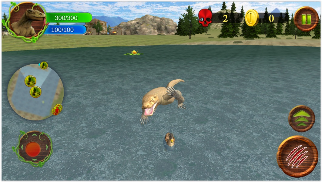 Wild Komodo Dragon War - Preview 4