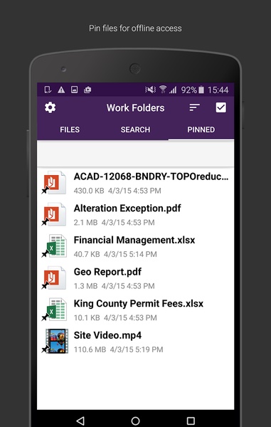 Work Folders - Preview 7