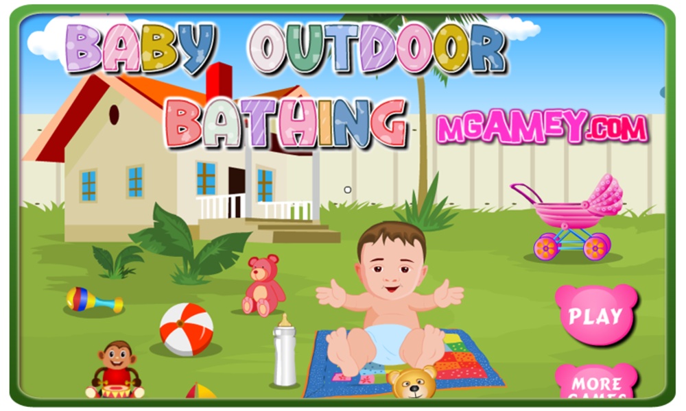 Baby Outdoor Bathing - Preview 4
