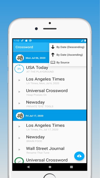 Newspaper Crossword - Preview 1