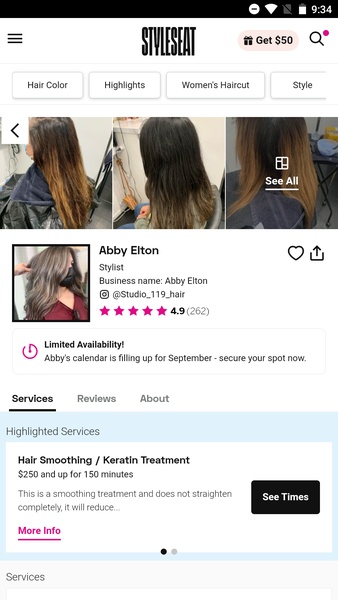 StyleSeat - Online Booking for Hair Stylists & Beauty Professionals