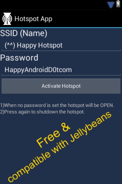 Hotspot App - Preview 2