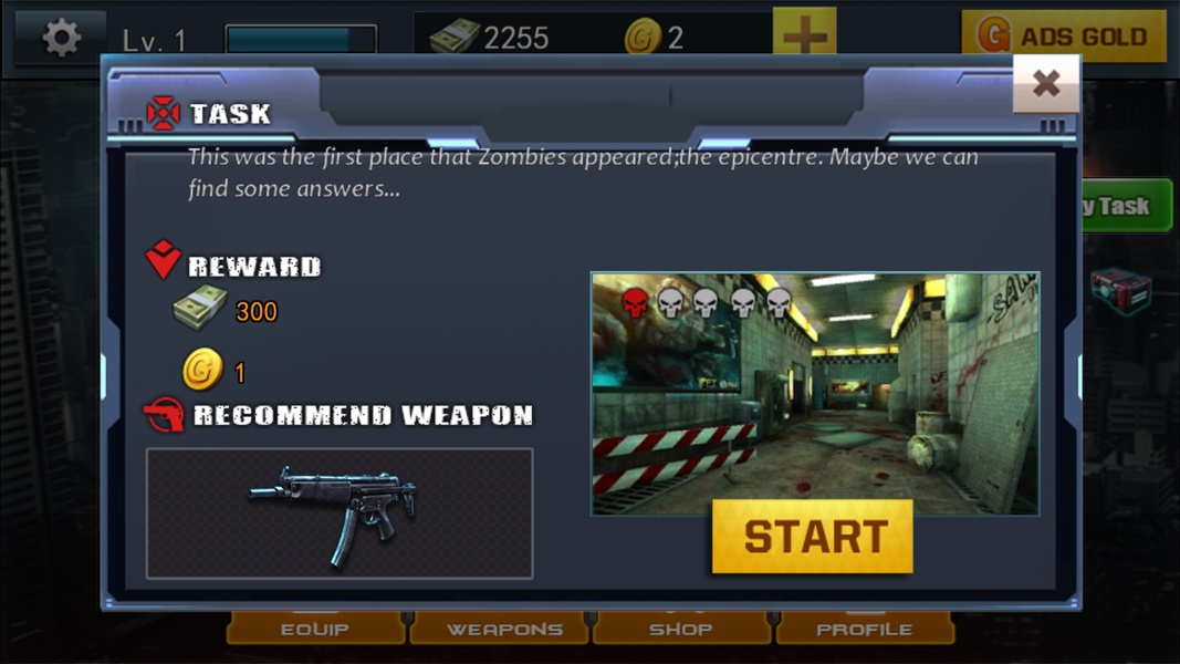 Zombie Hitman - Preview 1