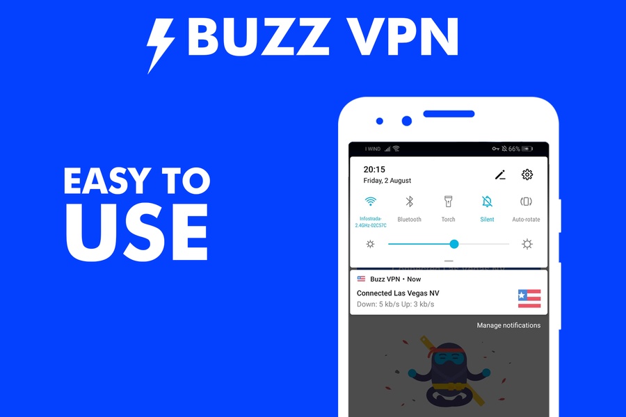 Buzz VPN - Fast, Free, Unlimited, Secure VPN Proxy - Preview 1