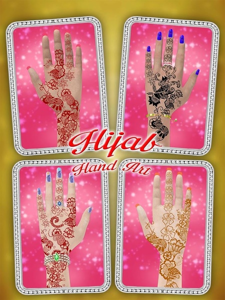 Hijab Hand Art - Preview 1