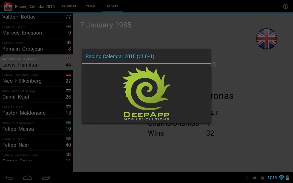 Racing Calendar 2015 - Preview 1