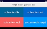 French Number Whizz screenshot 1