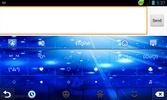 GO Keyboard Glow Blue screenshot 8