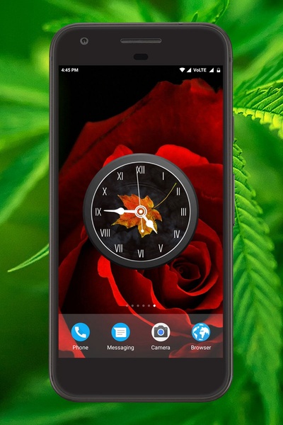 Leaf Clock Live Wallpaper - Preview 4