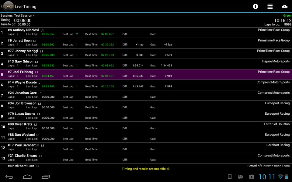 Race Monitor - Preview 3