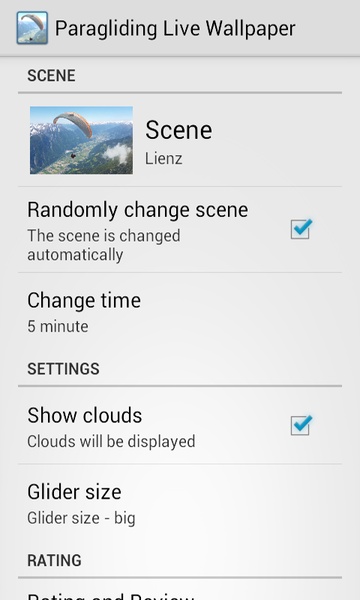 Paragliding Live Wallpaper - Preview 7
